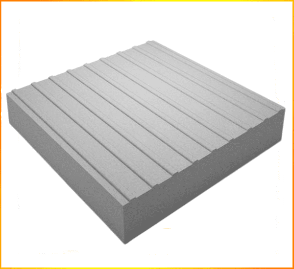Тактильная плитка бетонная Полоса 500х500х55