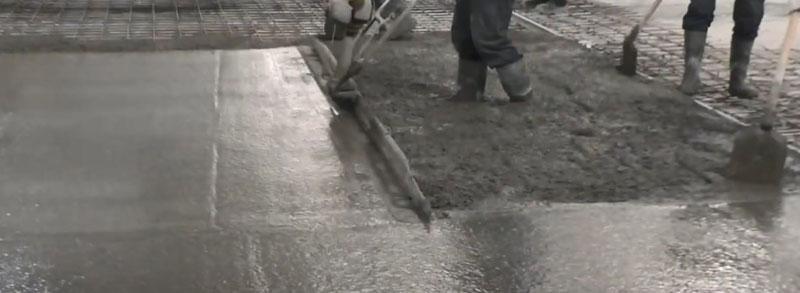 влаштування бетонних підлог у промислових будівлях